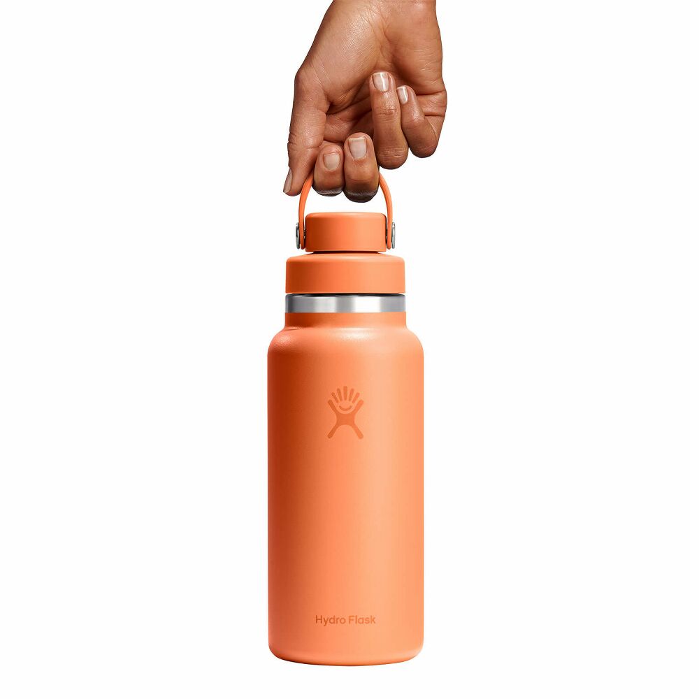 Hydro Flask Wide Mouth Flex Chug Cap 32 oz Nectar Orange