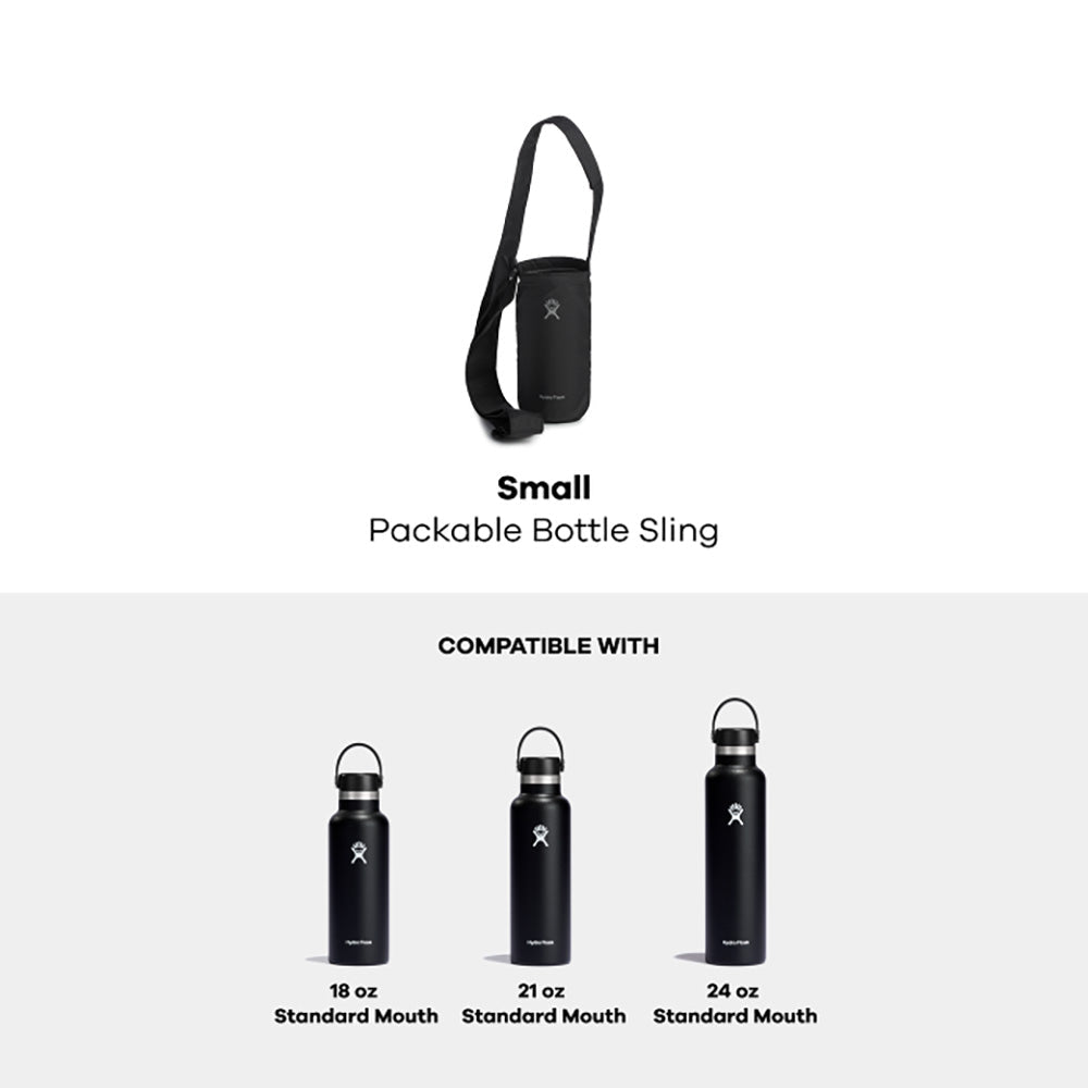 Hydro Flask Packable Bottle Sling Black S