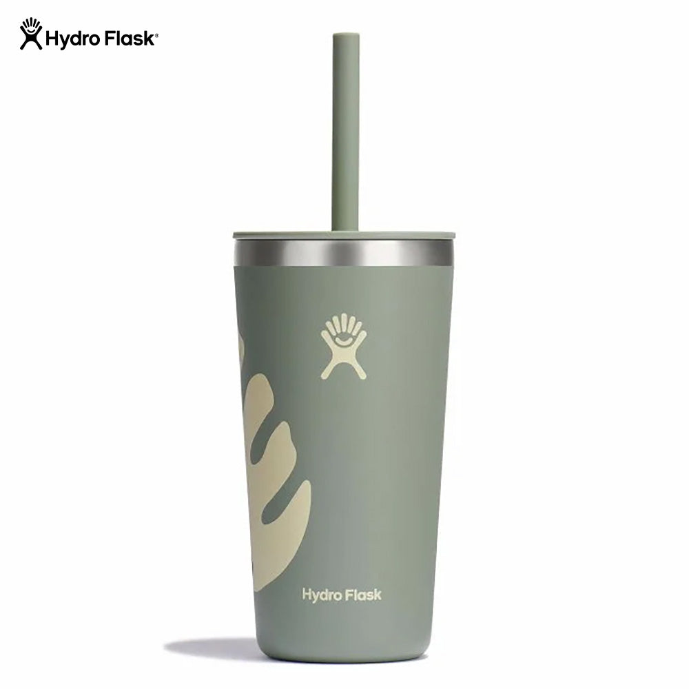 Hydro Flask All Around Tumbler Straw Lid 20 oz BOTANICAL BLISS AGAVE