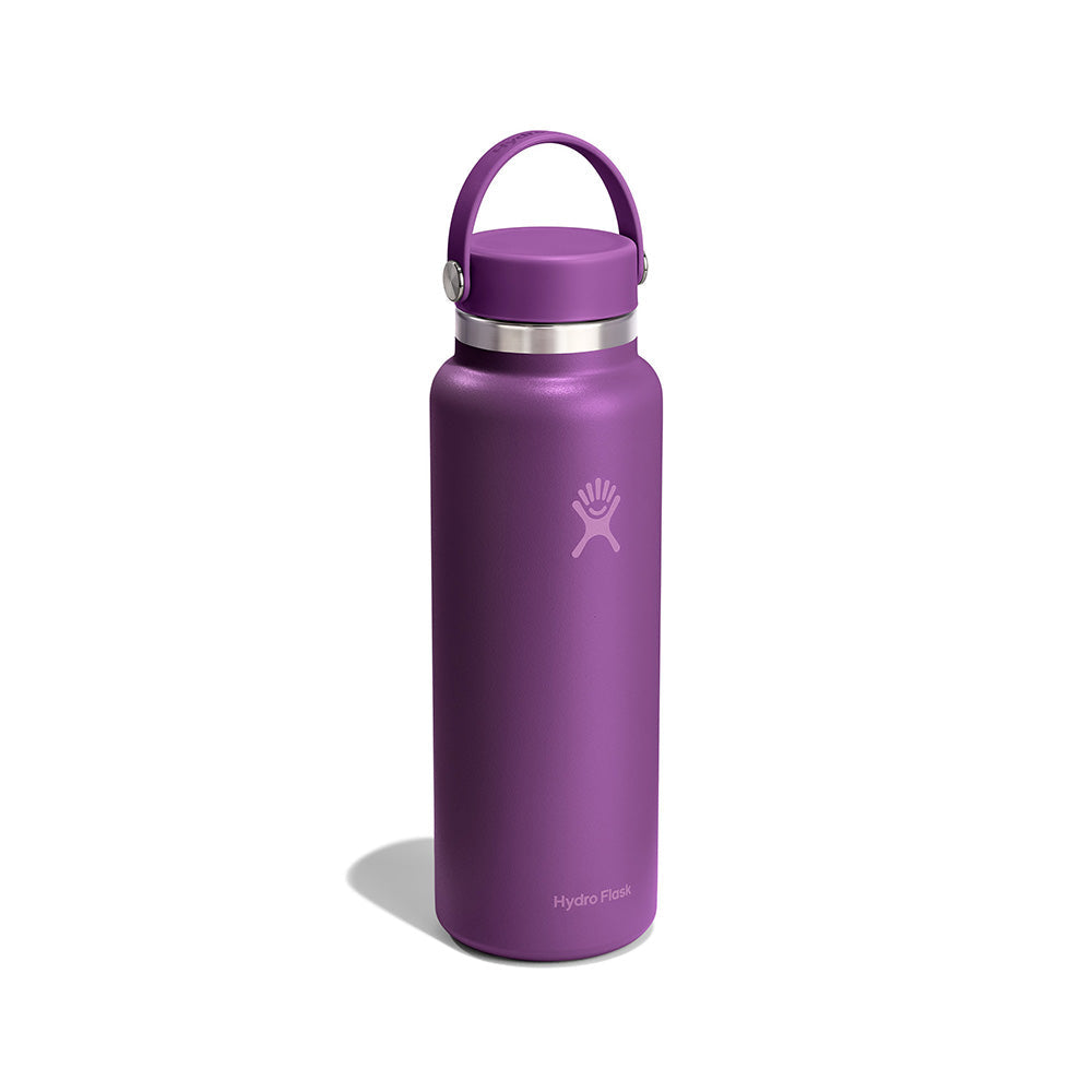 Hydro Flask Wide Mouth Flex Cap 40 oz Beachplum Purple