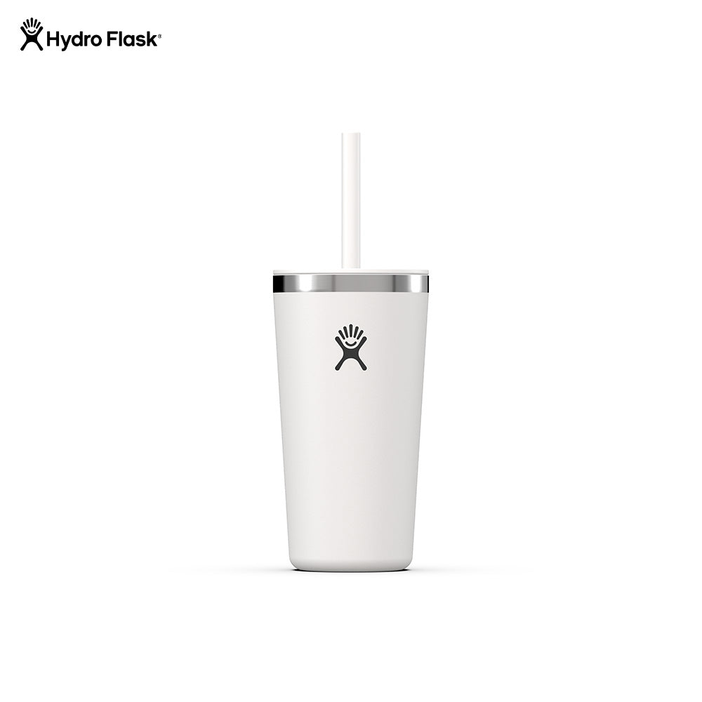 Hydro Flask All Around Tumbler Straw Lid 20 oz WHITE