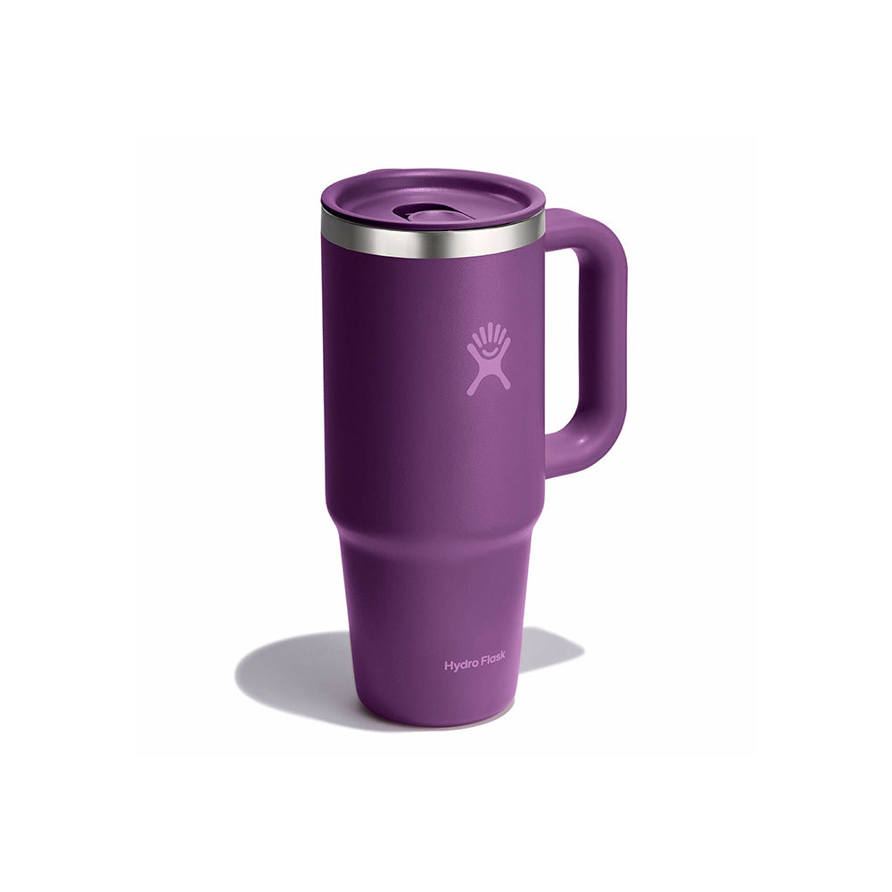 Hydro Flask All Around Travel Tumbler Mug 24 oz Beachplum Purple