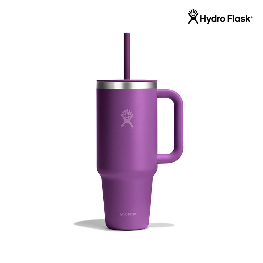 Hydro Flask All Around Travel Tumbler 40 oz Beachplum Purple