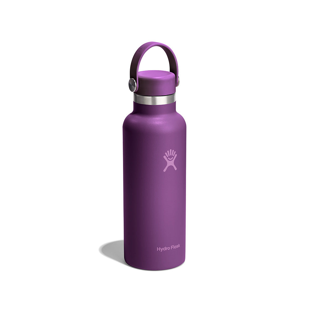 Hydro Flask Standard Mouth Flex Cap 18 oz Beachplum Purple