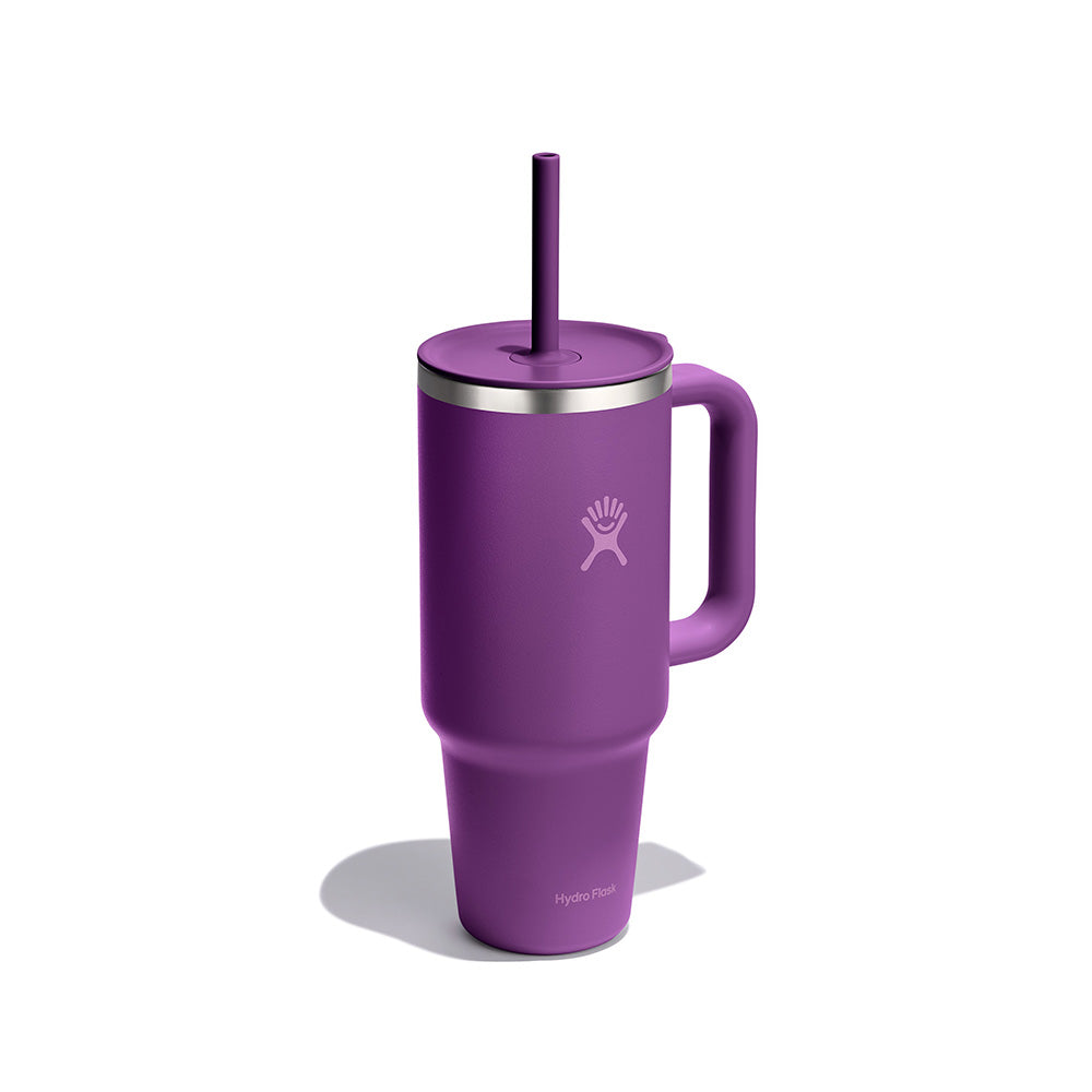 Hydro Flask All Around Travel Tumbler 40 oz Beachplum Purple