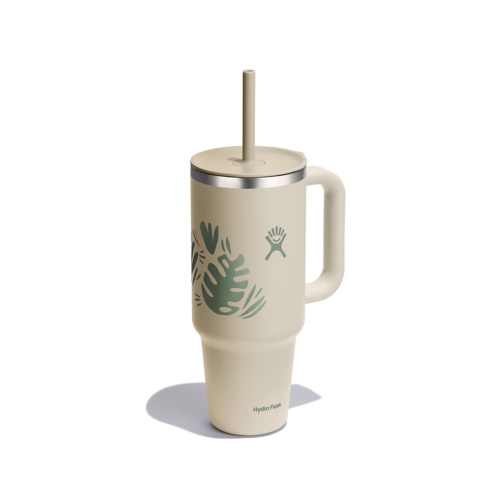 Hydro Flask All Around Travel Tumbler 40 oz Botanical Bliss Coconut