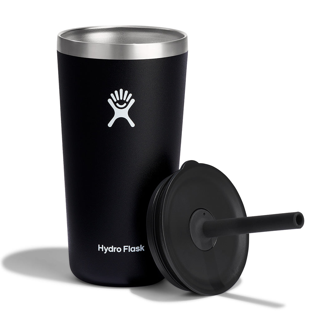 Hydro Flask All Around Tumbler Straw Lid 20 oz BLACK