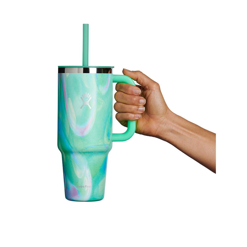 Hydro Flask All Around Travel Tumbler 40 oz JELLY GREEN