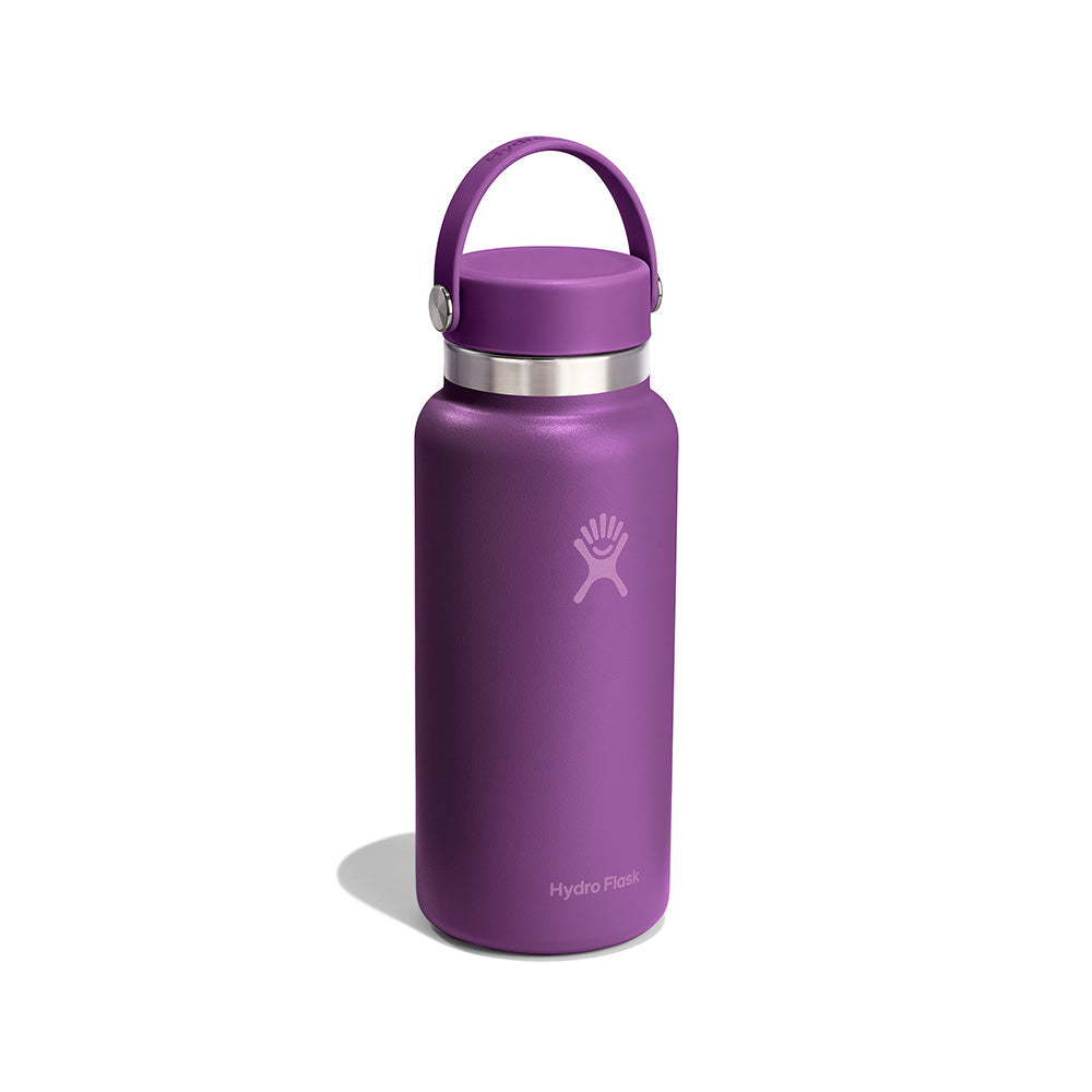Hydro Flask Wide Mouth Flex Cap 32 oz Beachplum Purple