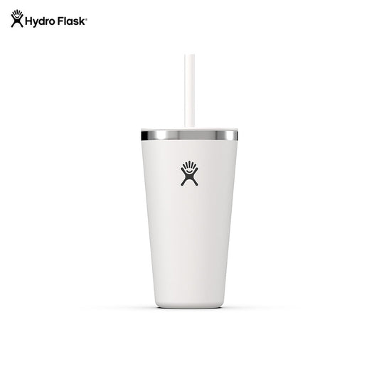 Hydro Flask All Around Tumbler Straw Lid 28 oz WHITE