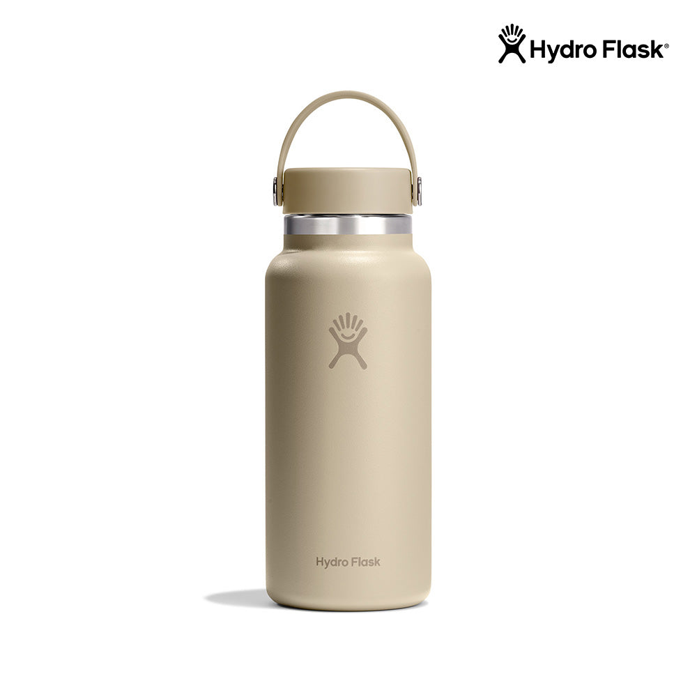 Hydro Flask Wide Mouth Flex Cap 32 oz Tonal Oat