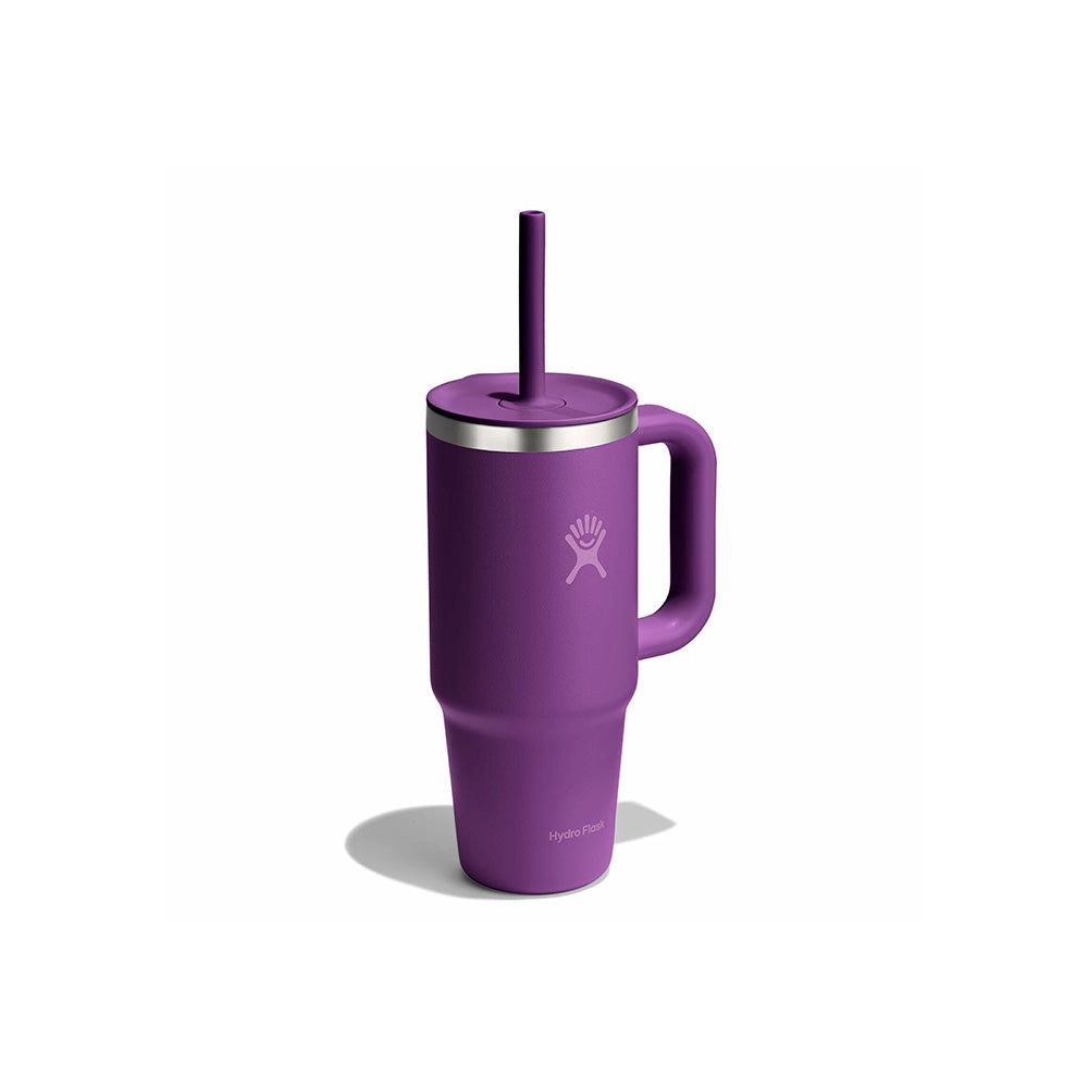 Hydro Flask All Around Travel Tumbler 24 oz Beachplum Purple