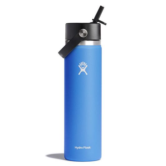 Hydro Flask Wide Mouth Flex Straw Cap 24 oz CASCADE