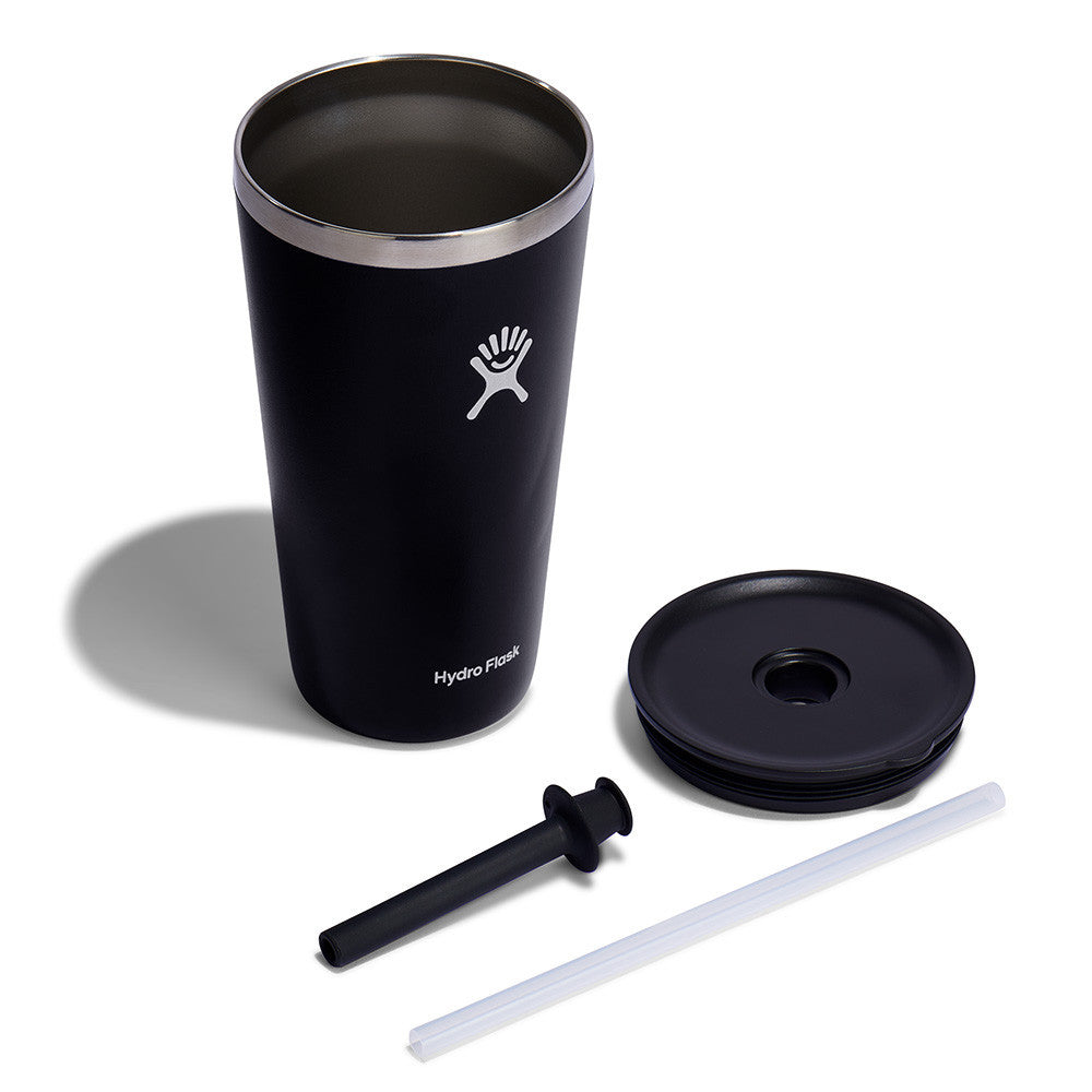 Hydro Flask All Around Tumbler Straw Lid 28 oz BLACK